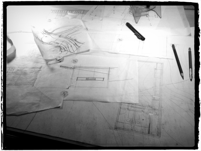 design practice, by hand